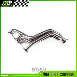 For Small Block Chevy 265-400 V8 Racing Exhaust Manifold Fat Fender Well Header