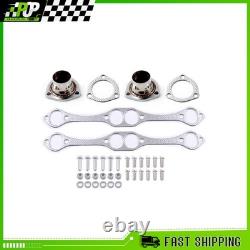 For Small Block Chevy 265-400 V8 Racing Exhaust Manifold Fat Fender Well Header