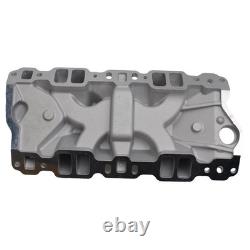 For Small Block Chevy 305 327 350 400 62-95 High Rise Dual Plane Intake Manifold