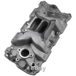 For Small Block Chevy 305 327 350 400 62-95 High Rise Dual Plane Intake Manifold