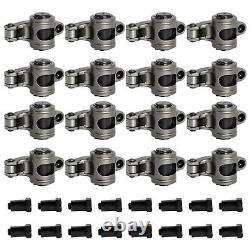 For Small Block Chevy 350 327 400 V8 Self-Aligning Rocker Arm Set 1.5 Ratio 3/8