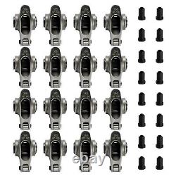 For Small Block Chevy 350 327 400 V8 Self-Aligning Rocker Arm Set 1.5 Ratio 3/8