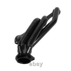 For Small Block Chevy Blazer S10 S15 283 302 350 V8 Black SS Engine Swap Headers