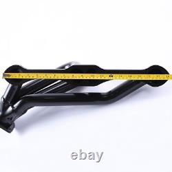 For Small Block Chevy Blazer S10 S15 283 302 350 V8 Black SS Engine Swap Headers For Small Block Chevy Blazer S10 S15 283 302 350 V8 Black SS Engine Swap Headers