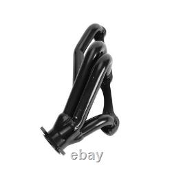 For Small Block Chevy Blazer S10 S15 283 302 350 V8 Black SS Engine Swap Headers