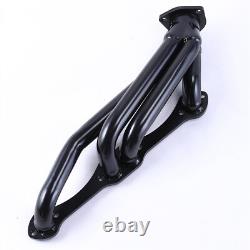For Small Block Chevy Blazer S10 S15 283 302 350 V8 Black SS Engine Swap Headers