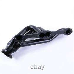 For Small Block Chevy Blazer S10 S15 283 302 350 V8 Black SS Engine Swap Headers