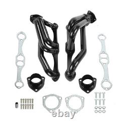 For Small Block Chevy Blazer S10 S15 283 302 350 V8 Black SS Engine Swap Headers
