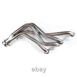For Small Block Chevy GMC Heavy Duty Truck 73-85 Header Exhaust Stainless Steel