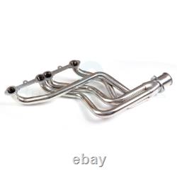 For Small Block Chevy Heavy Duty Truck Header Set Stainless Steel 1973-1985
