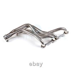 For Small Block Chevy Heavy Duty Truck Header Set Stainless Steel 1973-1985