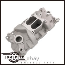 For Small Block Chevy SBC 1955-1986 Front Intake Manifold Dual Plane 262-400