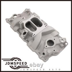 For Small Block Chevy SBC 1955-1986 Front Intake Manifold Dual Plane 262-400