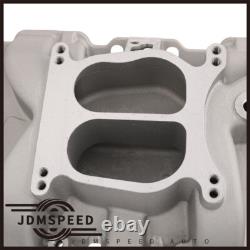 For Small Block Chevy SBC 1955-1986 Front Intake Manifold Dual Plane 262-400