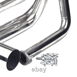 For Small Block Chevy SBC 265-400 V8 Stainless T-Bucket Sprint Roadster Header1u