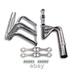 For Small Block Chevy SBC 265-400 V8 Stainless T-Bucket Sprint Roadster Headers