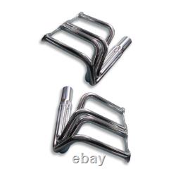 For Small Block Chevy SBC 265-400 V8 Stainless T-Bucket Sprint Roadster Headers