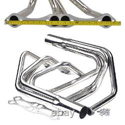 For Small Block Chevy SBC 265-400 V8 T-Bucket Sprint Roadster Header Stainless1d