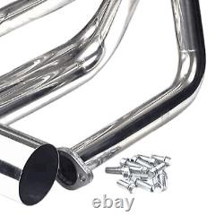 For Small Block Chevy SBC 265-400 V8 T-Bucket Sprint Roadster Header Stainless1d