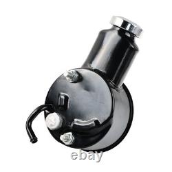 For Small Block Chevy SBC 327 350 Saginaw Power Steering Pump & Mounting Bracket