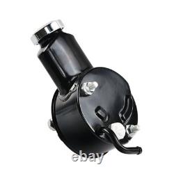 For Small Block Chevy SBC 327 350 Saginaw Power Steering Pump & Mounting Bracket
