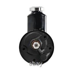 For Small Block Chevy SBC 327 350 Saginaw Power Steering Pump & Mounting Bracket