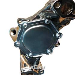For Small Block Chevy SBC 350 383 High Volume Long Water Pump Chromed
