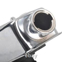 For Small Block Chevy Saginaw Polished Power Steering Pump + Mounting Bracket