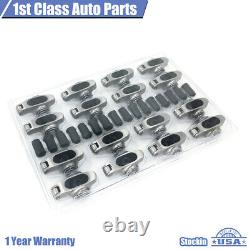 For Small Block Chevy Stainless Steel Roller Rockers Arms 1.5 Ratio 7/16