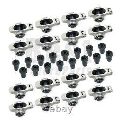 For Small Block Chevy Stainless Steel Roller Rockers Arms 1.5 Ratio 7/16