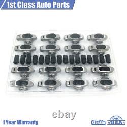 For Small Block Chevy Stainless Steel Roller Rockers Arms 1.5 Ratio 7/16