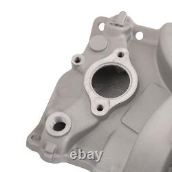 Front Intake Manifold Dual Plane 262-400 For Small Block 1955-1986 Chevy SBC NEW