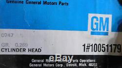 GM 10051179 SB Chevy Phase 6 Bowtie Heads, Cast #14011049, Bare, PAIR