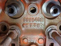 GM 3991492 Cylinder Heads Small Block Chevy ANGLE PLUG Camel Hump 2.02/1.60 COOL