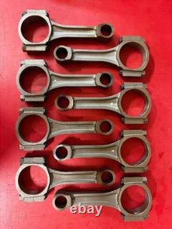 GM Chevy 350 Small Block Chevy Powdered Metal Connecting Rods 5.7 long Set of 8