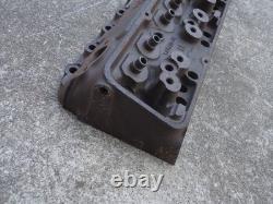 GM Cylinder Head 14011034 Small Block Chevy Chevrolet Bowtie Angle Plug Cracked