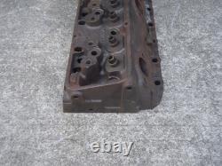 GM Cylinder Head 14011034 Small Block Chevy Chevrolet Bowtie Angle Plug Cracked