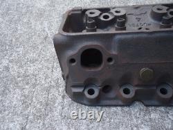 GM Cylinder Head 14011034 Small Block Chevy Chevrolet Bowtie Angle Plug Cracked