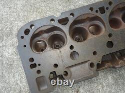 GM Cylinder Head 14011034 Small Block Chevy Chevrolet Bowtie Angle Plug Cracked