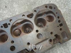 GM Cylinder Head 14011034 Small Block Chevy Chevrolet Bowtie Angle Plug Cracked