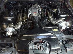 GT35 Turbo Header Manifold Kit For Chevrolet Camaro SBC Engine V8 Small Block