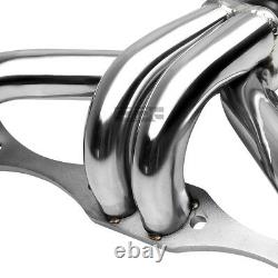 Gm/chevy Small Block Hugger Sbc Stainless Exhaust Race Shorty Header 2.5 Outlet