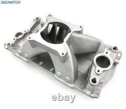 HI RISE Single Plane Intake Manifold for 1957-'95 Small Block Chevy SBC 350 400