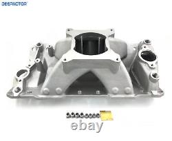HI RISE Single Plane Intake Manifold for 1957-'95 Small Block Chevy SBC 350 400