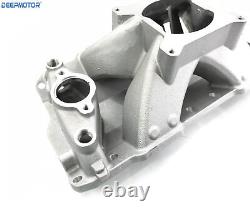 HI RISE Single Plane Intake Manifold for 1957-'95 Small Block Chevy SBC 350 400