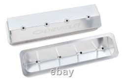 HOLLEY 241-285 Valve Cover for Small Block Chevy Fabricated Aluminum