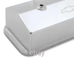 HOLLEY 241-285 Valve Cover for Small Block Chevy Fabricated Aluminum