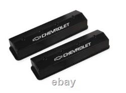 HOLLEY 241-286 Valve Cover Tall Baffled for Small Block Chevy