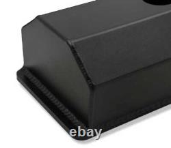 HOLLEY 241-288 Tall Valve Covers for Small Block Chevy Black
