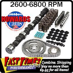 HOWARD'S SBC Small Block Chevy Solid Flat Tappet 287/295 530/555 104° Cam Kit
